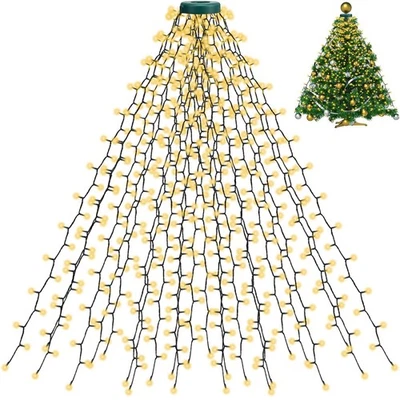 Christmas Lights for Tree Top 280/400LEDs Christmas Tree Lights with Remote NEW