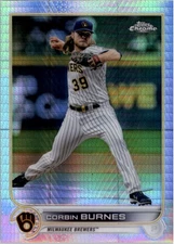 2022 Topps Chrome Prism Refractors #167 Corbin Burnes - BB