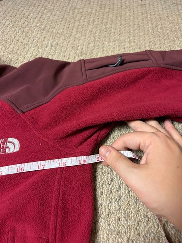 The North Face Damen Gr. XS rot Fleecejacke Windstopper Wandern Outdoor Reißverschluss - Bild 6 von 7
