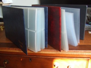2 COLLECTORS ALBUMS WITH SLEEVES