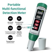 PH/TDS/EC/Salinity/Temperature 5-In 1 Digital Water Quality Meter Tester Tool