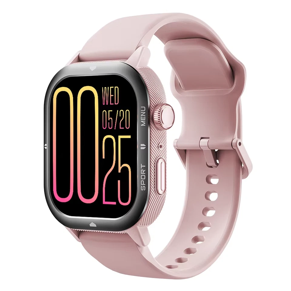 Reloj inteligente CUBOT U1 1,93 pulgadas Bluetooth llamada 100+ deportes 1 cajero automático HR SpO2 Foto 2 de 4