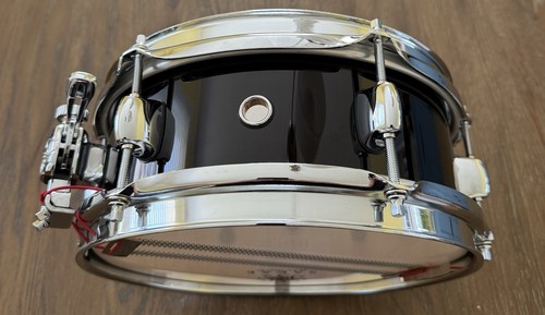 Sakae SD1040MA 10" x 4" Snare Drum Maple Black Lacquer Remo Japan Free Shipping - Picture 4 of 10