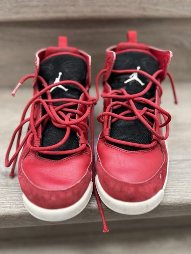 Jordan Flight Club 91 Mid Gym Red Size 5.5 555472-600 - Picture 5 of 6