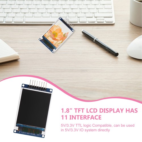 Módulo de pantalla LCD TFT ST7735S SPI 128*160 1,8" pulgadas con PCB compatible para 51 - Imagen 8 de 12