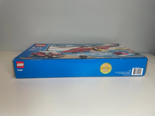 LEGO CITY: Elicottero dei Fuochi # 7206 - Nuovo/Sigillato Raro Difficile Da Trovare - Foto 9 di 11