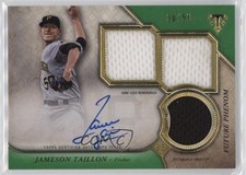 2017 Triple Threads Rookies and Future Phenoms Emerald /50 Jameson Taillon Auto
