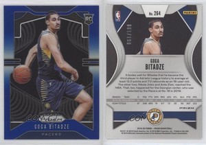 2019-20 Panini Prizm Rookie Blue Prizm /199 Goga Bitadze #264 Rookie RC