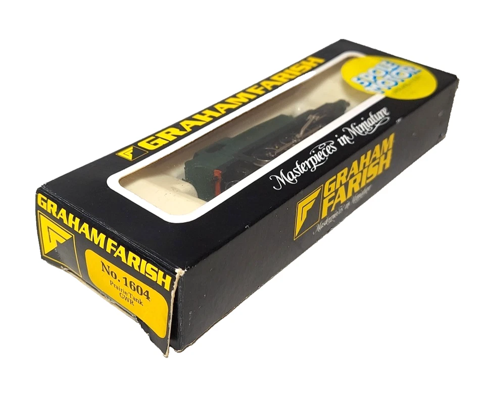 Graham Farish Prairie Tank GWR Masterpiece Locomotive Train No. 1604 N Gauge Box - Image 4 of 4