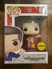 Funko Pop! WWE Wrestling Mr. McMahon #53 CHASE (Pink Suit) MINT NR MINT