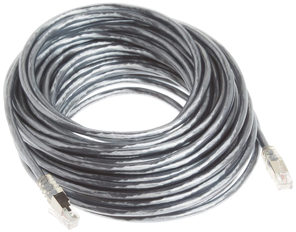 50FT Grey RJ11 Data Transfer Cable for DSL Modem High Speed Internet Connection - Image 2 of 4