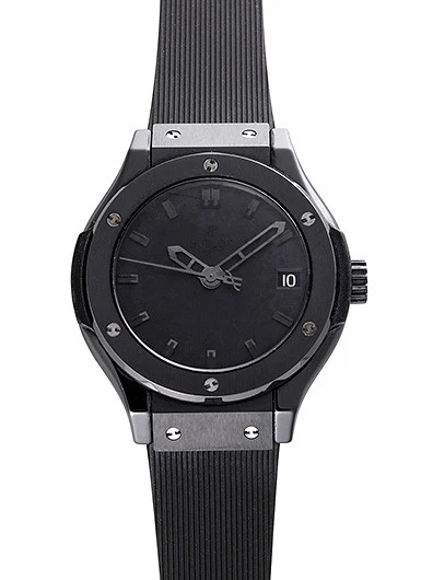 Hublot — Hublot Classic Fusion All Black 581.CM.1110.RX CE / Titanium 33mm 2013 #KMW1023
