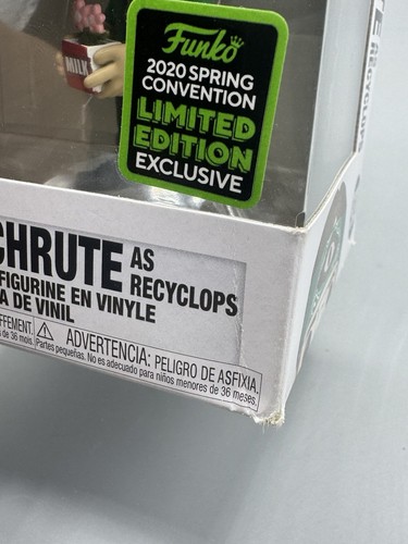 Funko Pop! TV The Office Dwight Schrute As Recyclops With Flowers #938 ECCC - Picture 13 of 23