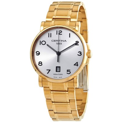 Certina DS Caimano Silver Dial Men's Watch C017.410.33.032.00