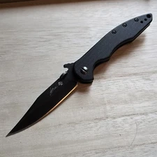 KERSHAW 6094BLK EMERSON TACTICAL FOLDING KNIFE FRAMELOCK BLACK