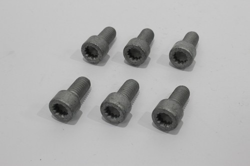 Audi A4 8E B7 Drive Shaft Securing Bolts x6 M10x20 New Genuine N90441103