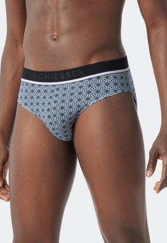 SCHIESSER Hombre Rio-Slips Pack 3 T. 5-8 M-3XL Calzoncillos Orgánicos - Imagen 9 de 13