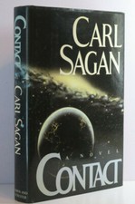 Contact By Carl Sagan 1st Edition 1985 HC/DJ EXC