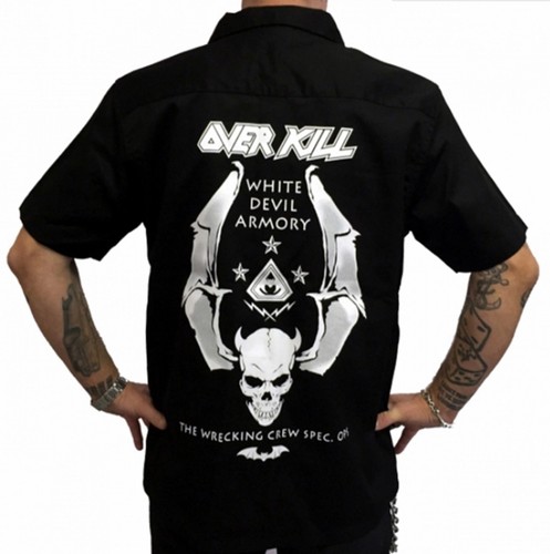 OVERKILL - Sergant - Worker Shirt Hemd - Größe Size L - Neu - Bild 3 von 3
