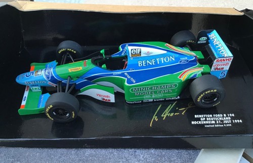 1/18 Minichamps Benetton Renault B194, Schumacher Hockenheim, 1994 mint++ ! - Picture 12 of 12