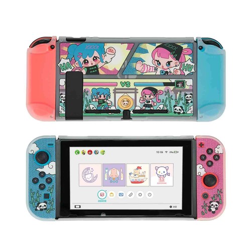GeekShare Protective Case for Nintendo Switch / Switch OLED JoyCon Cover Panda - Picture 14 of 18