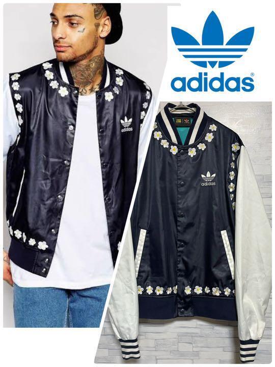 WMNS) adidas x Pharrell Jacket 'Flower Blue' AO3159