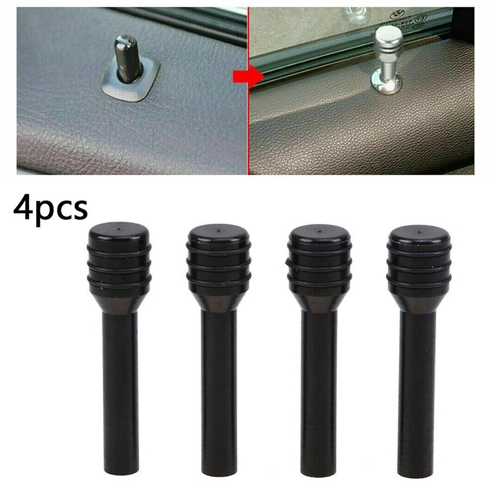 Customizable Aluminum Car Interior Door Lock Knob Pull Pins Cover 4