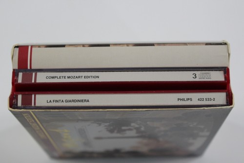 La Finta Giardiniera CD 3 Disc Set Complete Mozart Edition Philips Vol 33 1st Ed - Foto 9 di 24