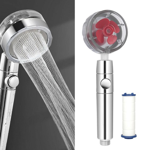 Hochdruck Duschkopf Handbrause 360° gedreht wassersparende Abnehmbar Badezimmer - Bild 26 von 28