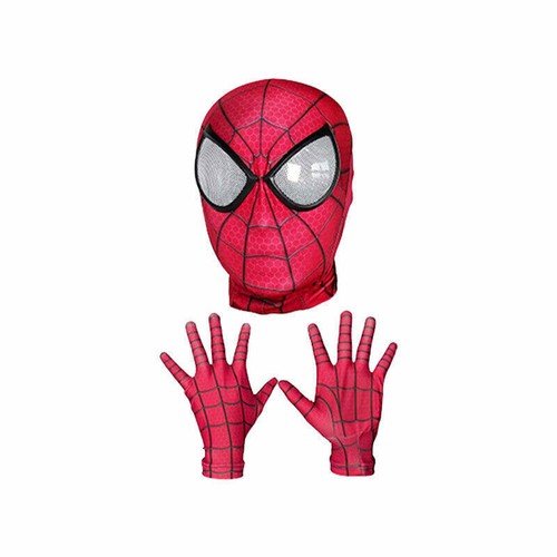 Headgear Gloves For Halloween Superhero Cosplay Carnival Deadpool Costume Mask - Picture 21 of 36