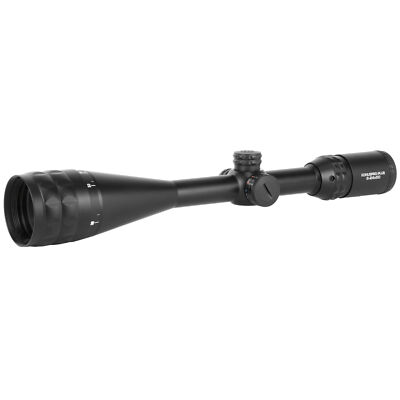KonusPro Plus 6-24X50 Rifle Scope Illuminated Reticle Waterproof Matte Black