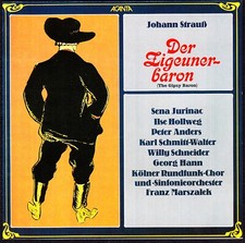 Johann Strauss CD Germany Import, B. Zimmermann - Der Zigeunerbaron
