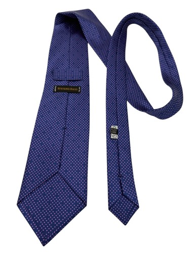 SELECT Stefano RICCI Ties for Men Luxury Vintage Silk Neckties Woven Geometric - Picture 25 of 30