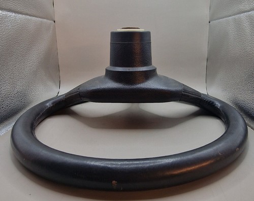 Genuine Peugeot 205 CTI leather 3 spoke grey steering wheel **USED** - Picture 3 of 9
