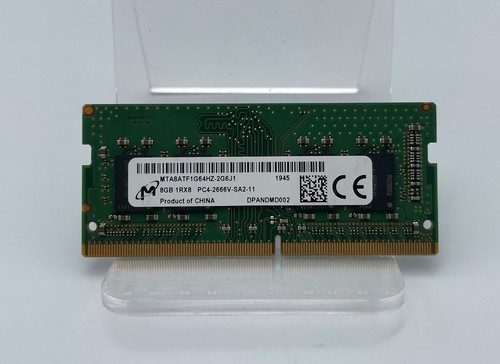 Micron 8GB DDR4 1Rx8 PC4-2666V RAM MTA8ATF1G64HZ-2G6J1 kostenloser Versand getestet