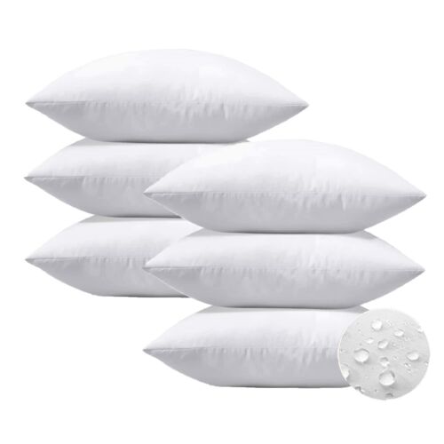 OTOSTAR Premium Outdoor Throw Pillow Inserts 20x20 Inch Waterproof Pillow Ins...