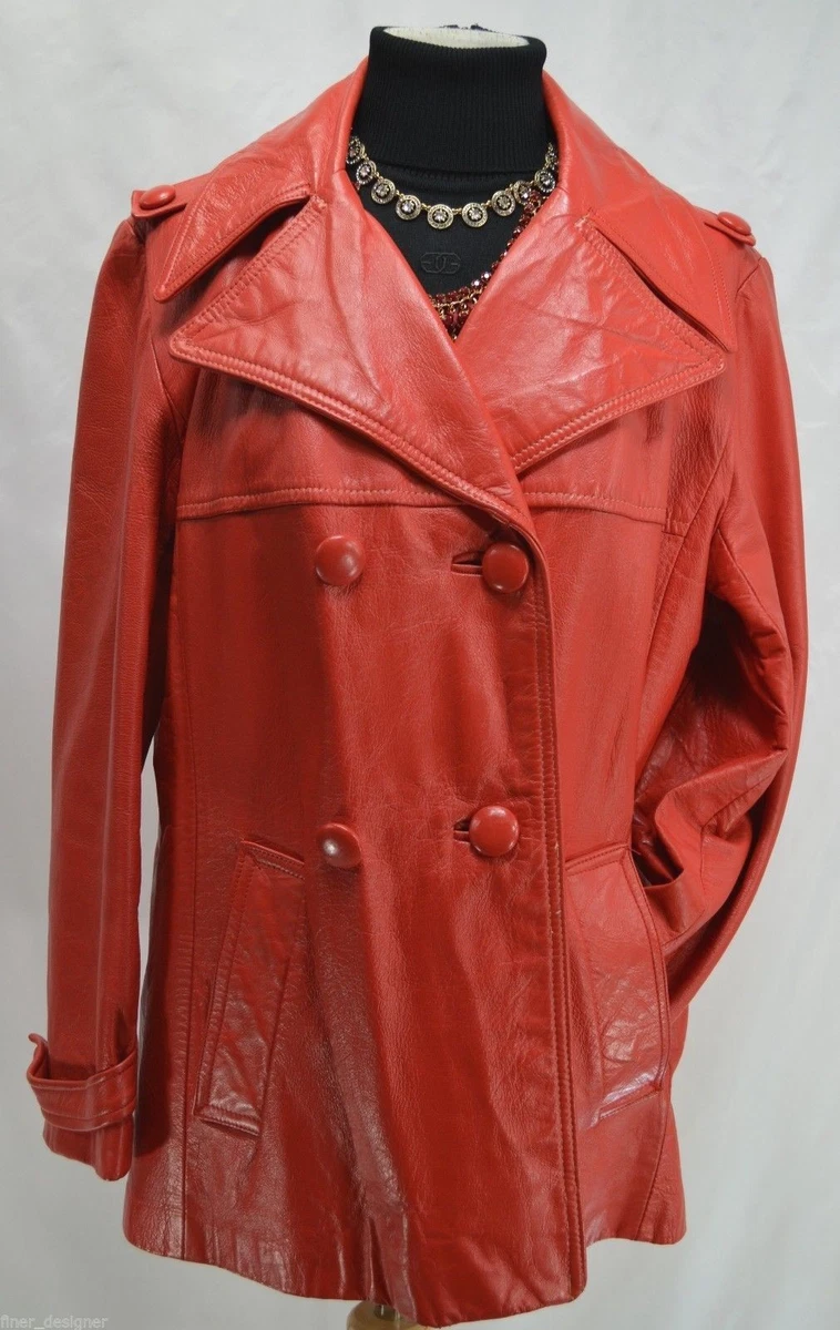 M and shop s red coat