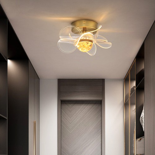 Vintage Wall Sconce Flower Wall Lamp Light Fixture 3 Color Temperatures E0U8 - Picture 6 of 9