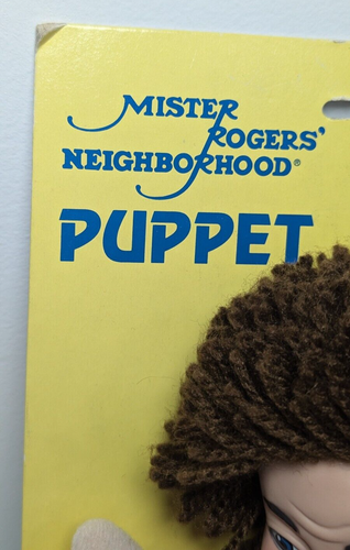 Lady Elaine Fairchilde Mr Rogers quartiere raro burattino a mano 1988 carta Dakin - Foto 6 di 15