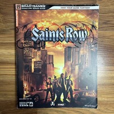 Saints Row Bradygames Official Strategy Game Guide W/ Map Ships Fast