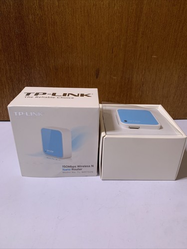 TP-Link 150Mbps Wireless N Nano Travel Router TL-WR702N - Picture 1 of 7