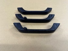 Ford Escort mk2 Roof grab handles set of 3 in black.