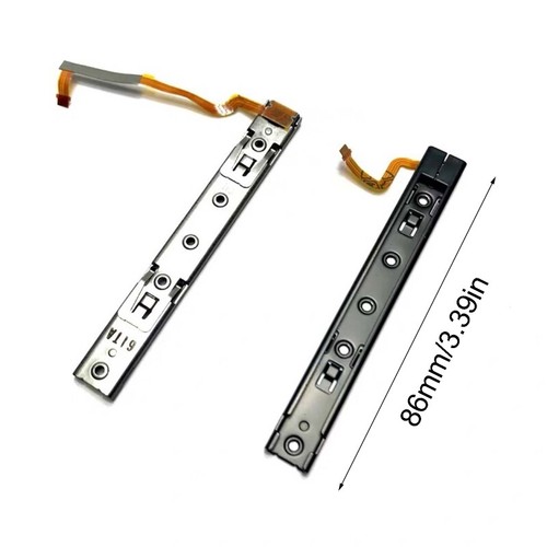 2 Pieces L R Slide Left Right Sliders Railway Replacement for Console - Picture 8 of 8