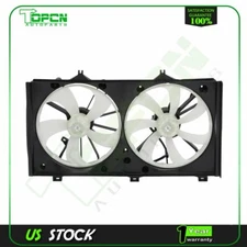 Radiator Condenser Cooling Fan Assembly For 2007 2008 2009-2011 Toyota Camry
