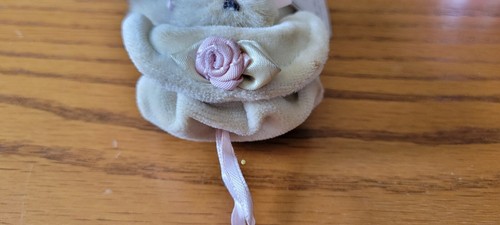 Boyds Bears I'm Goldie 4" Tan with Beige Hat Pink Flower Heirloom Series Tags - Bild 15 von 16