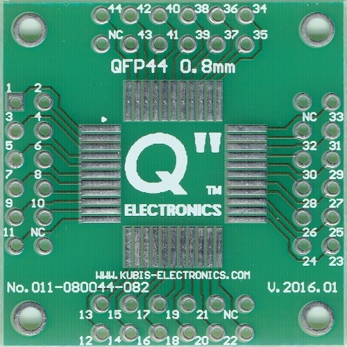 QFP44,LQFP44,MQFP44,PQFP44,TQFP44,VQFP44 0.80mm auf 4 x IDC2x6 [DE] - Picture 1 of 1