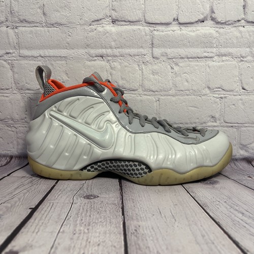 Zapatos Nike Air Foamposite Pro PRM Platino Puro 616750-003 para hombre talla 9 EXCELENTES - Imagen 2 de 12
