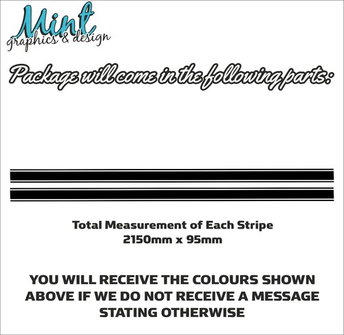 FORD MONDEO ST Stripes Hatch Saloon Estate Decals Stickers Graphics FREE P&P 005 - Picture 2 of 4