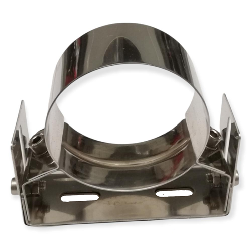 ROCCHEGIANI COLLAR ACERO INOXIDABLE Ø 100 SOPORTE MONTAJE PARED SP41 - Imagen 1 de 2