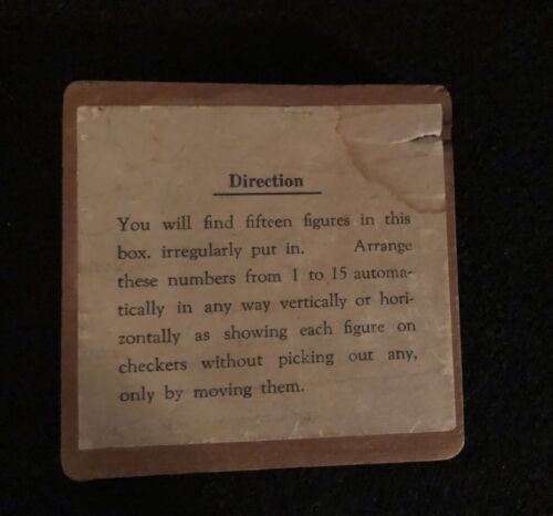 Circa 1940 Japanese Game in Beautifully Decorated Hand-Made Wooden Box - Picture 3 of 4